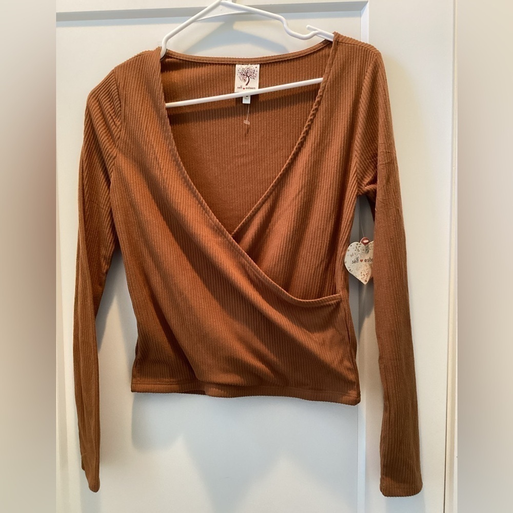 NWT Self Esteem long sleeve Shirt